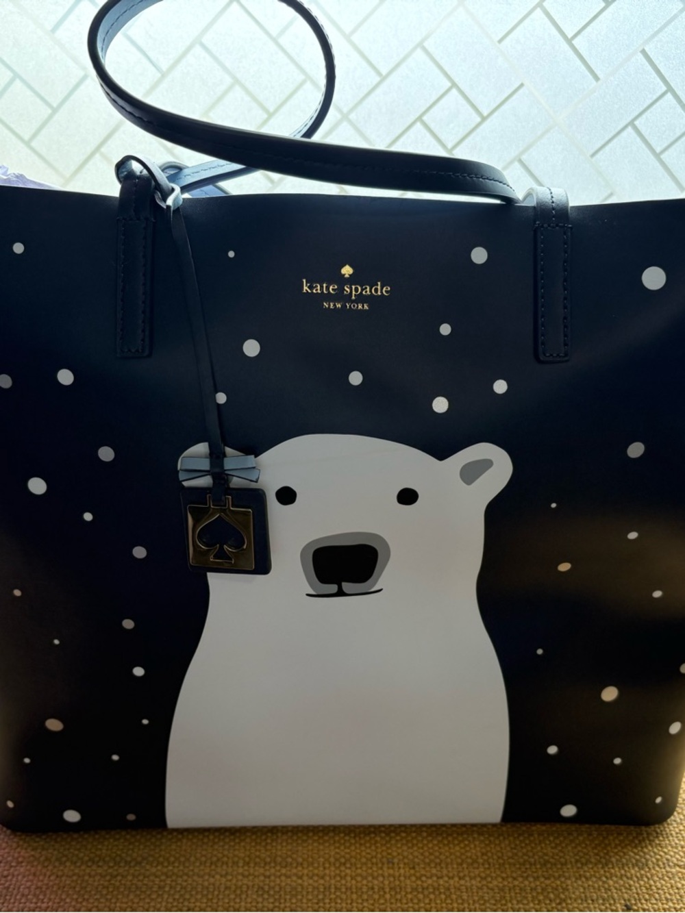 Kate Spade Polar Bear Len Tote